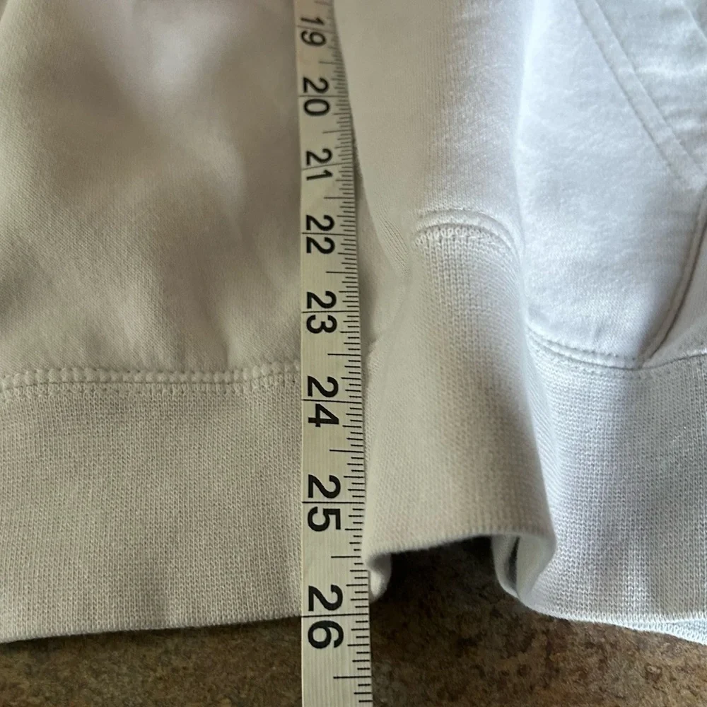 Nike Club Fleece Pullover Hoodie – White – Size M - Picture 8 of 8